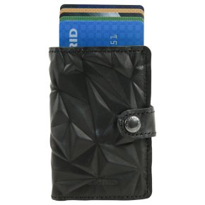 Secrid Miniwallet Prism black-red