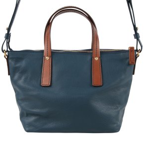 the bridge Shopper Feinleder violettblau