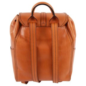 the bridge Rucksack 26cm Rindleder cognac