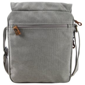 Troop London Across Body Bag Canvas ash grey