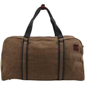 Troop London Duffle Bag  Canvas brown