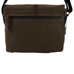 Troop London Across Body Bag  Canvas olive