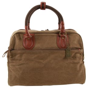 Troop London Weekender Canvas brown