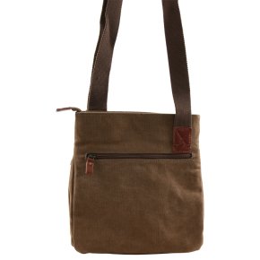 Troop London Across Body Bag Canvas brown