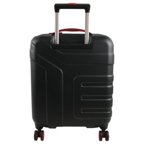 Travelite Vector 4w S Trolley schwarz