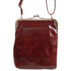 VOLKER LANG LOLA Handtasche vintage rubin