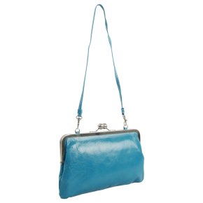 VOLKER LANG HILDEGARD Clutch vintage azzurro