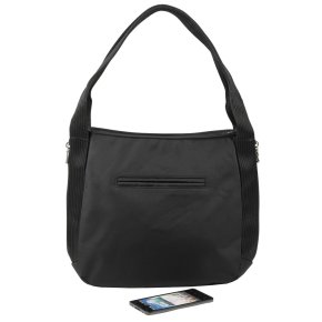 BOGNER JENNA  Schultertasche Spirit black/teak