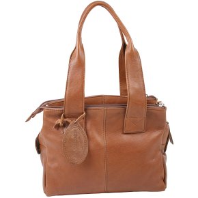 Saccoo UNIO S Handtasche cognac