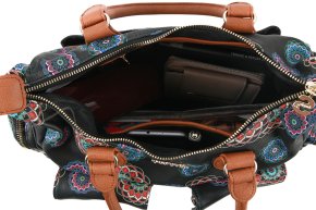 DESIGUAL MANDRI LONDON Umhängetasche negro