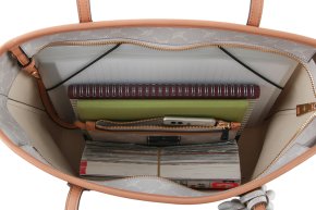 JOOP! LARA 1 CORTINA Shopper  light grey
