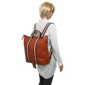 Emily & Noah LUISA 2in1 Rucksack cognac City groß
