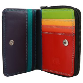 mywalit Small Wallet Zip Around Damenbörse black/pace