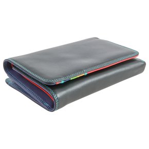 mywalit Medium Tri-fold Damenbörse black/pace