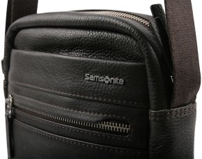 Samsonite Hip class crossover Herrentasche dark brown