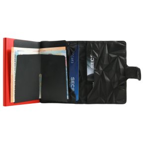 Secrid Miniwallet Prism black-red