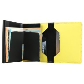 Secrid Slimwallet matte black & yellow