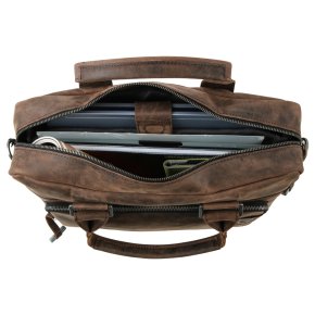 Strellson Richmond briefbag dark brown
