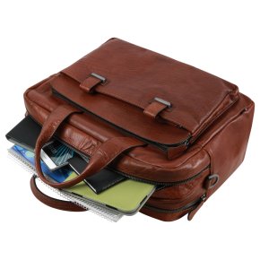 Strellson Sutton Laptoptasche cognac