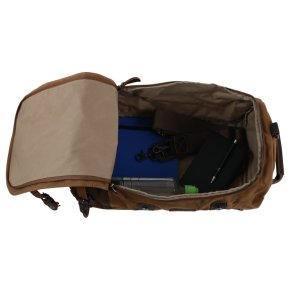 Troop London Weekender/Backpack  Canvas camel