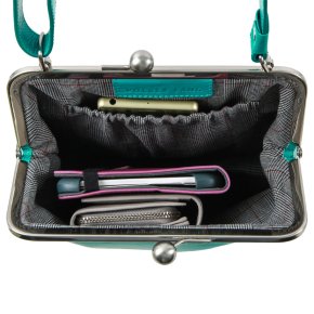 VOLKER LANG LOLA Handtasche vintage lagoon