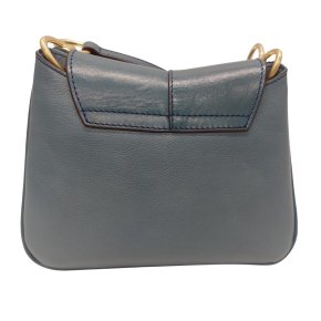 the bridge Handtasche Rindleder sky/gold