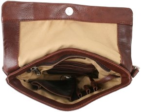 Saccoo BRANCOS kleine Schultertasche choco