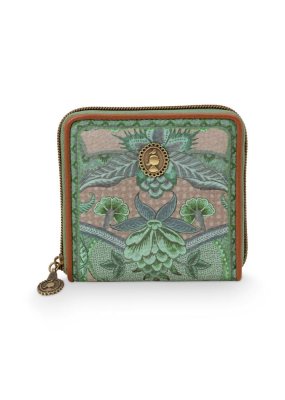 Pip Studio wallet square kyoto festival green