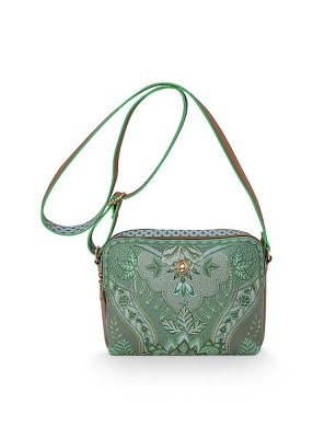 Pip Studio cross body medium kyoto festival green