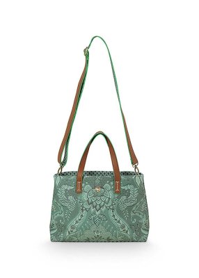 Pip Studio shopper small kyoto festival green