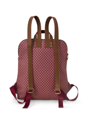 Pip Studio backpack kyoto festival dark pink