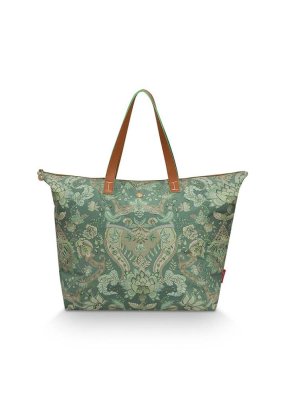 Pip Studio tote bag kyoto festival green