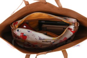 DESIGUAL CONFETTI SEATTLE 2in1 Tasche blanco