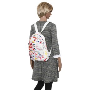 DESIGUAL CONFETTI LIMA Rucksack blanco