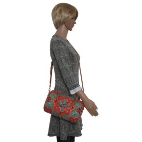 DESIGUAL MARY JACKSON BOWLING BAG coral