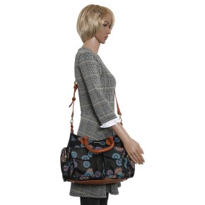 DESIGUAL MANDRI LONDON Umhängetasche negro