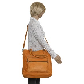 FredsBruder MEGAPIXEL Schultertasche mango