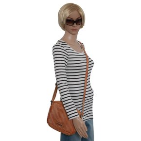 FredsBruder ZEBRA STRIPE Handtasche caramel