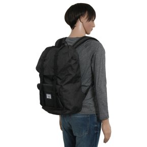 HERSCHEL LITTLE AMERICA BLACK/crosshatch