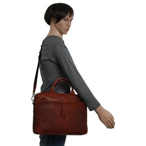 JOOP! Loreto Pandion dark brown briefbag