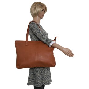 Saccoo Munchen Shopper cognac