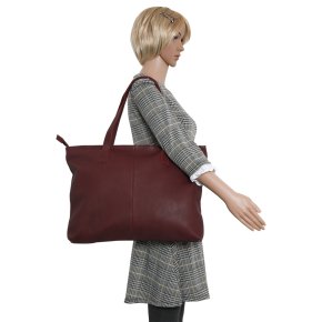 Saccoo Munchen Shopper burgundy