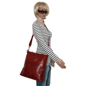 Saccoo RIO Schultertasche red