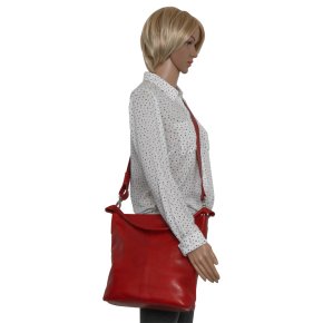 Saccoo ALOTA M Schultertasche red