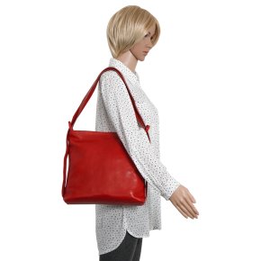 Saccoo Cascas M Schultertasche red