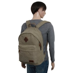 Troop London Backpack Canvas khaki