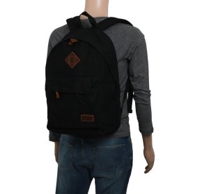 Troop London Backpack Canvas black