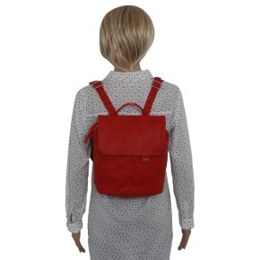 ZWEI Mademoiselle MR 8 Rucksack canvas-red