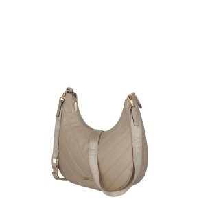 BARBARA & travelite BARBARA COZY hobo bag sand