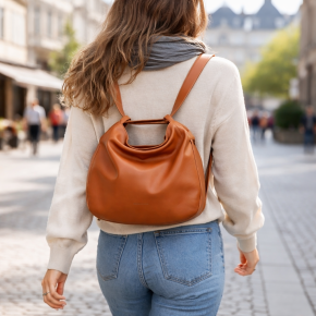 Aunts & Uncles WHISPER Schultertasche/Rucksack caramel